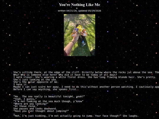 pages/writing/nothinglikeme screenshot