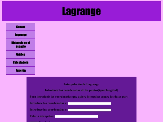 Lagrange screenshot