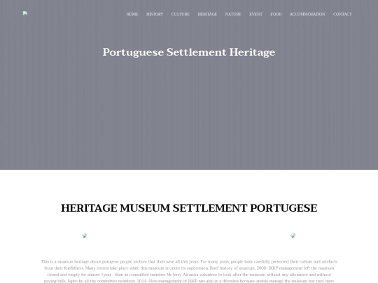 kg portuguese.html/heritage screenshot