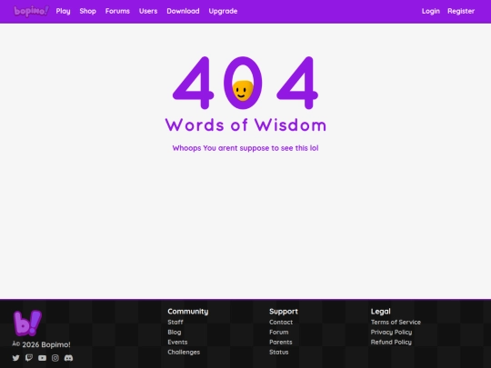 not_found screenshot
