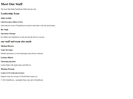 staff screenshot