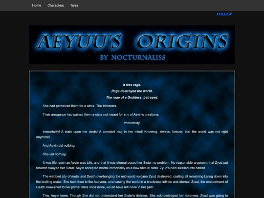 tales/Aeyuus_origin screenshot