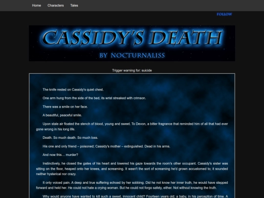 tales/Cassidys_death screenshot