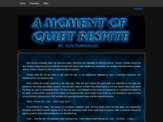 tales/a_moment_of_quiet_respite screenshot