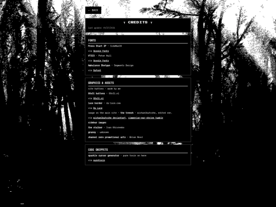credits screenshot