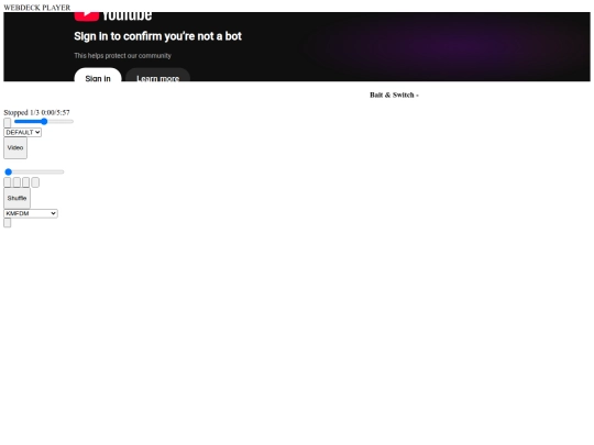 webdeck-player screenshot