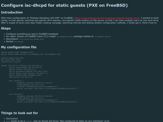 dhcpd_config screenshot