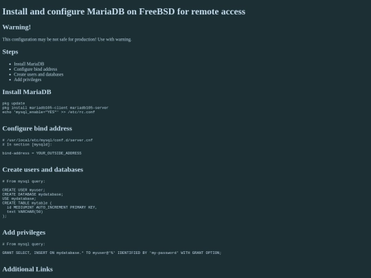 freebsd_mariadb screenshot