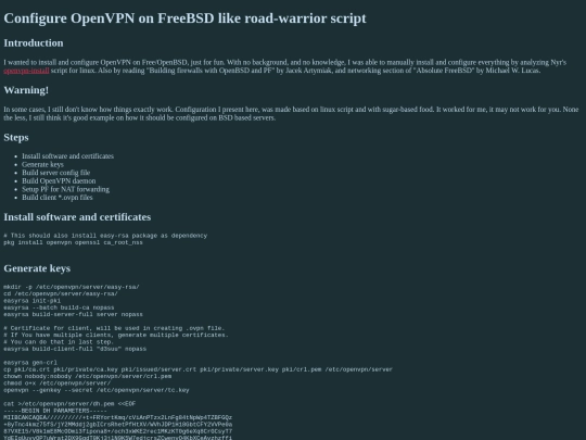 freebsd_openvpn screenshot