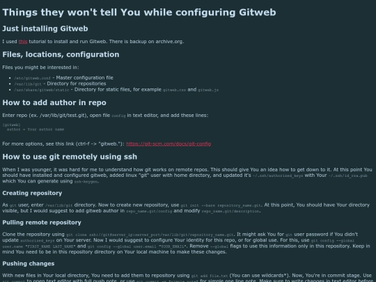 gitwebconf screenshot