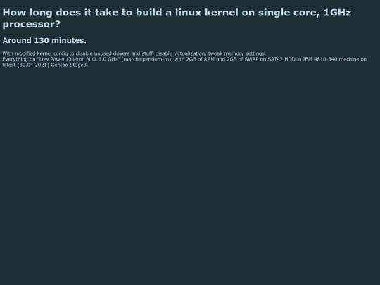 howlongkernel1ghz screenshot