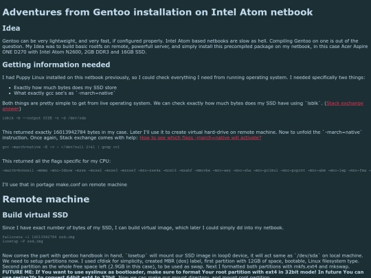 installgentoo screenshot
