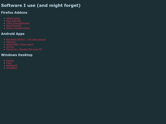 software screenshot