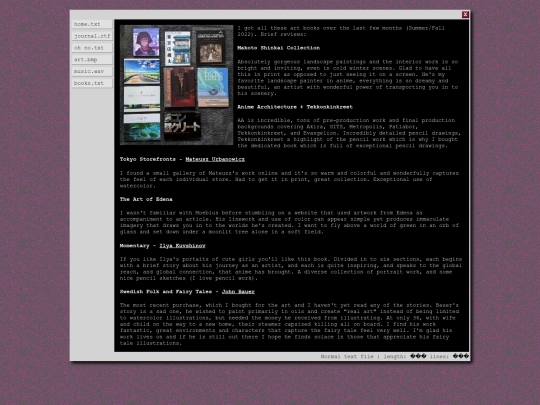 art-books-2022 screenshot