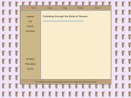 pages/gallery/flowers screenshot