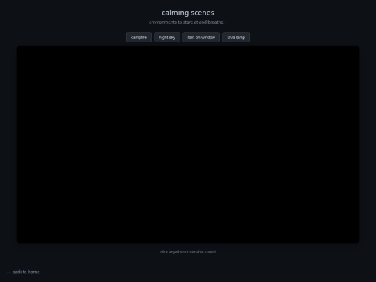 calming screenshot