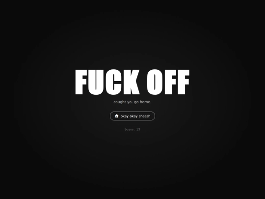 fuckoff screenshot