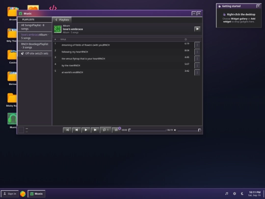 music screenshot