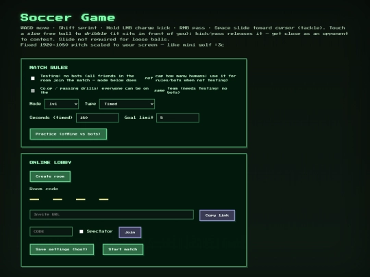 soccer screenshot