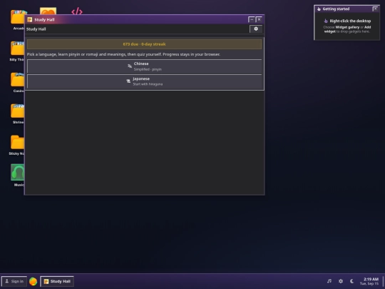 studyhall screenshot