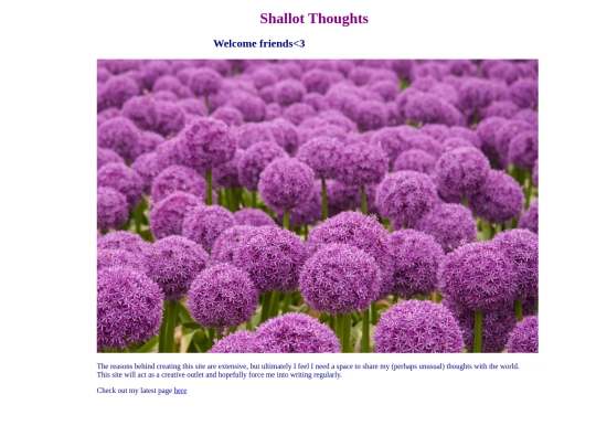 shallotthoughtshome screenshot