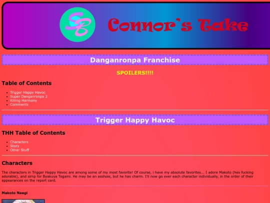 page screenshot