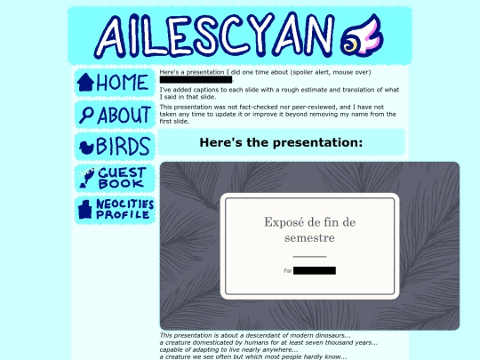 pigeonsdovesppt screenshot