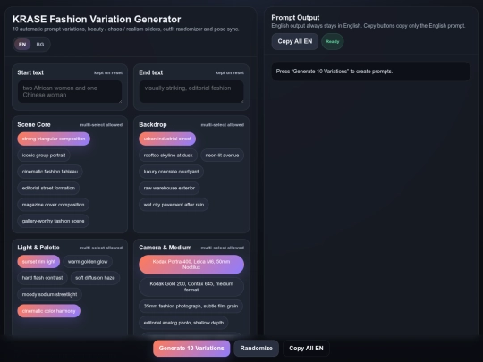 krase_fashion_variation_generator screenshot