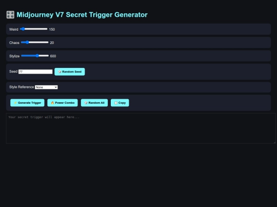 triger screenshot