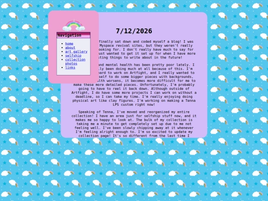 blog/one screenshot