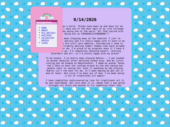 blog/two screenshot