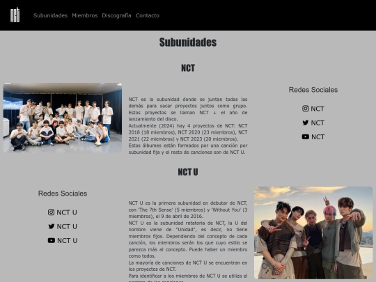 subunidades screenshot