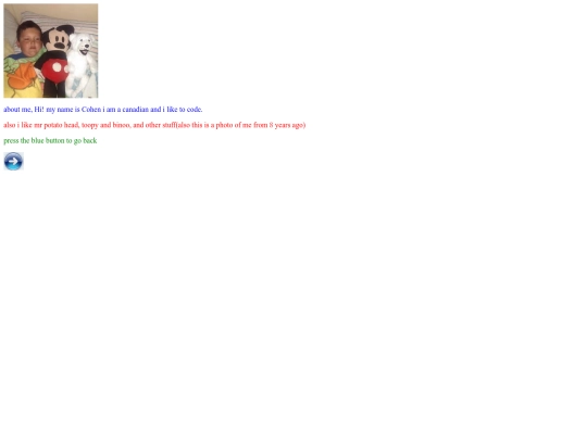 aboutme screenshot