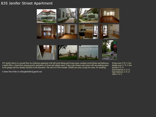835apartment screenshot