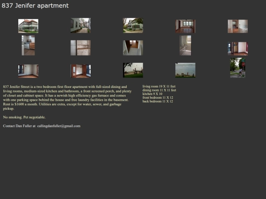 837apartment screenshot