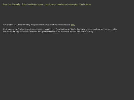 links screenshot