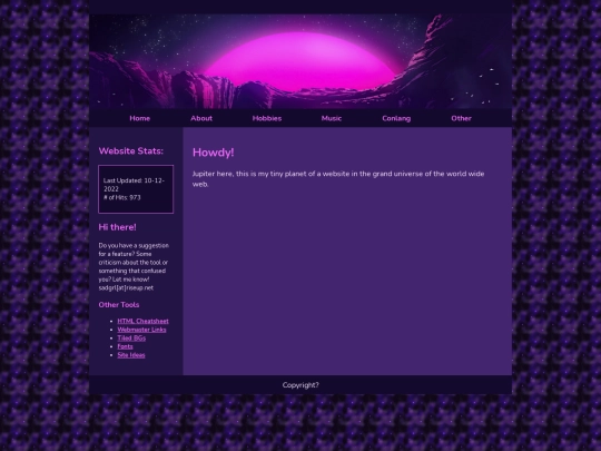 home screenshot