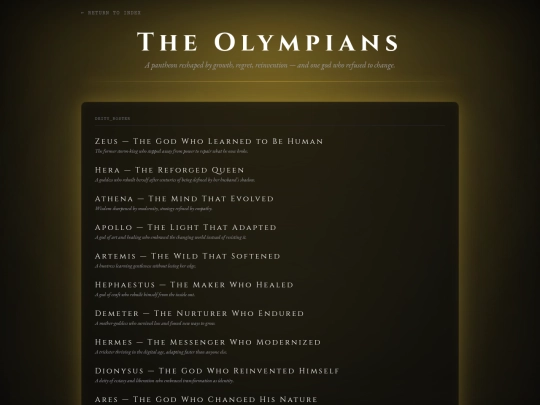 olympians screenshot