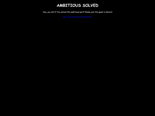 Ambitious/bright screenshot
