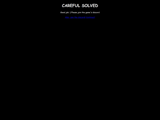 Careful/exodus screenshot