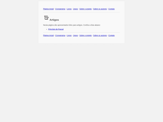 artigos screenshot