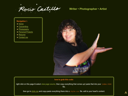 copywriting screenshot