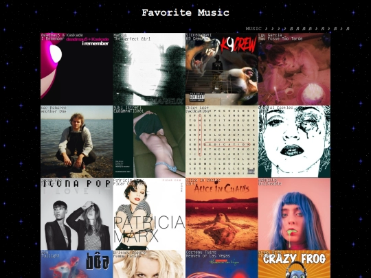 music screenshot