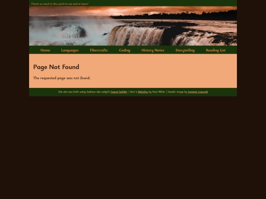 not_found screenshot