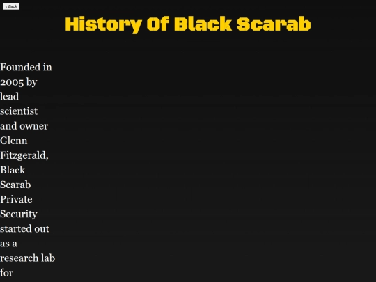 History screenshot