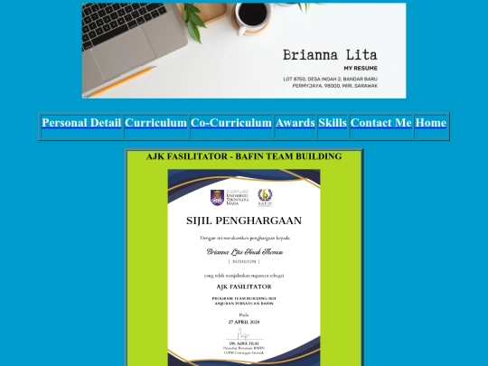 cocurriculum screenshot