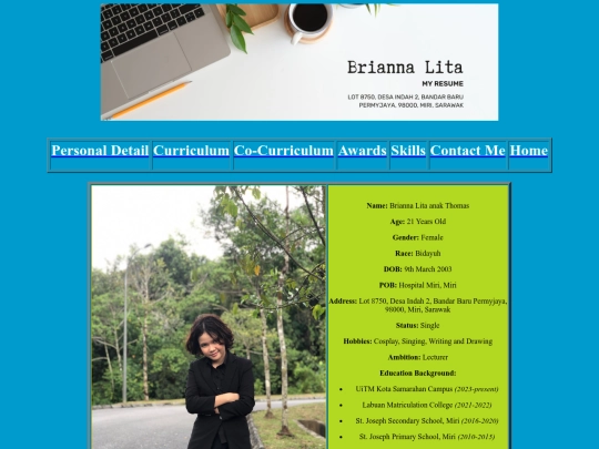 personaldetails screenshot