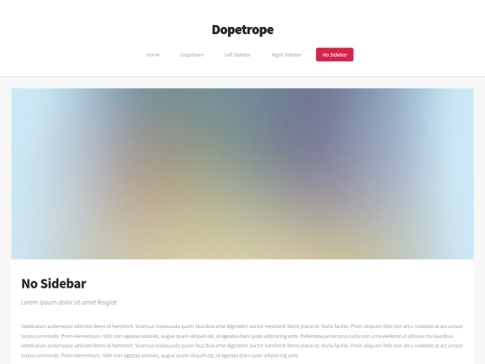 no-sidebar screenshot