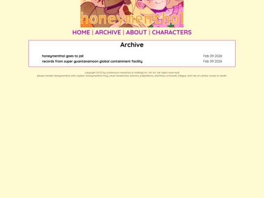 archive screenshot