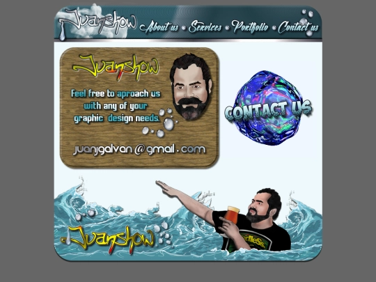 pages/contact screenshot